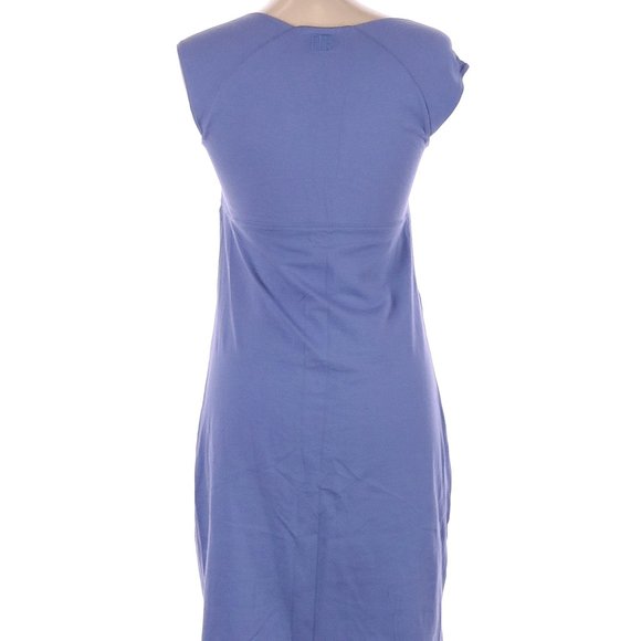FIG Las Vegas cotton dress NWOT L (but fits like M), Made in Canada, Periwinkle - Picture 3 of 3
